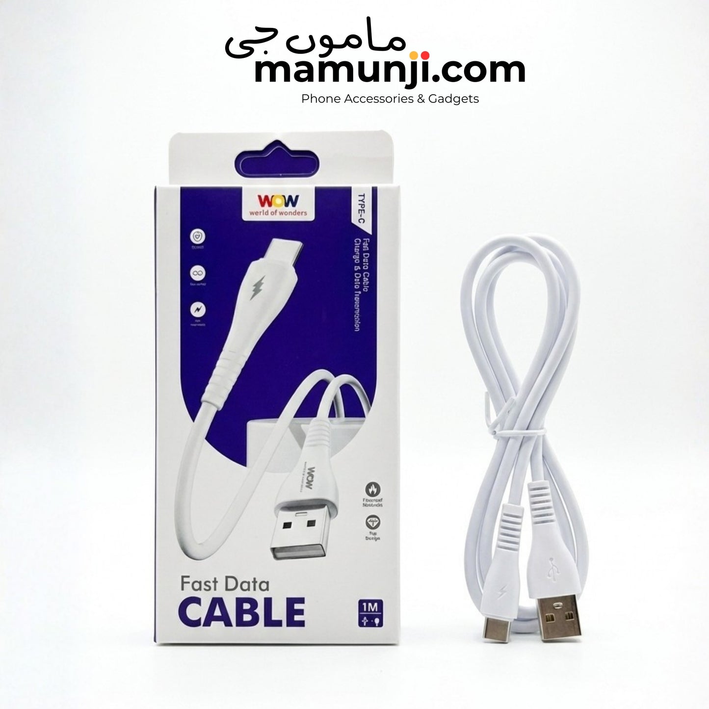 WOW Fast Charging Cable (USB - Type-C)